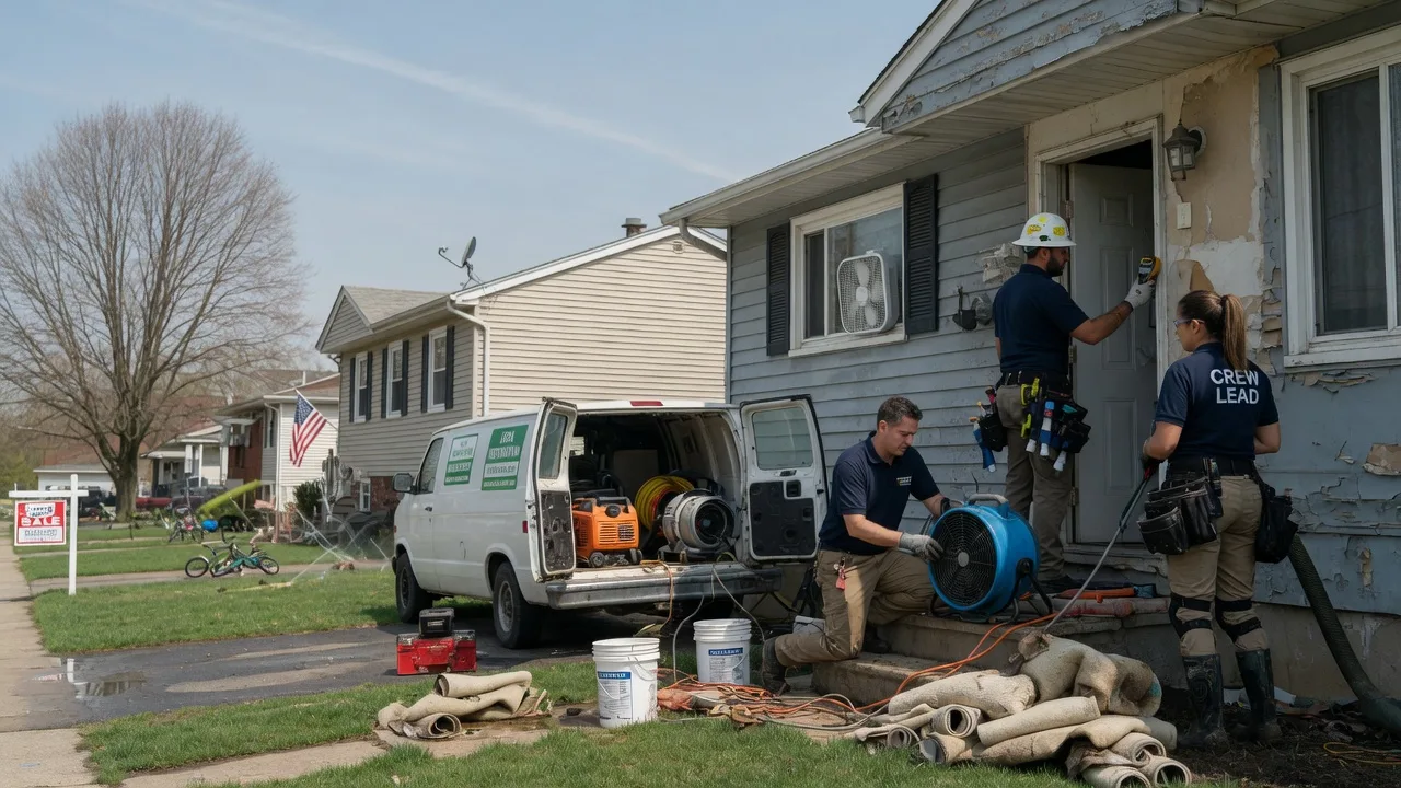 Flood Cleanup in Spraggs, PA near me